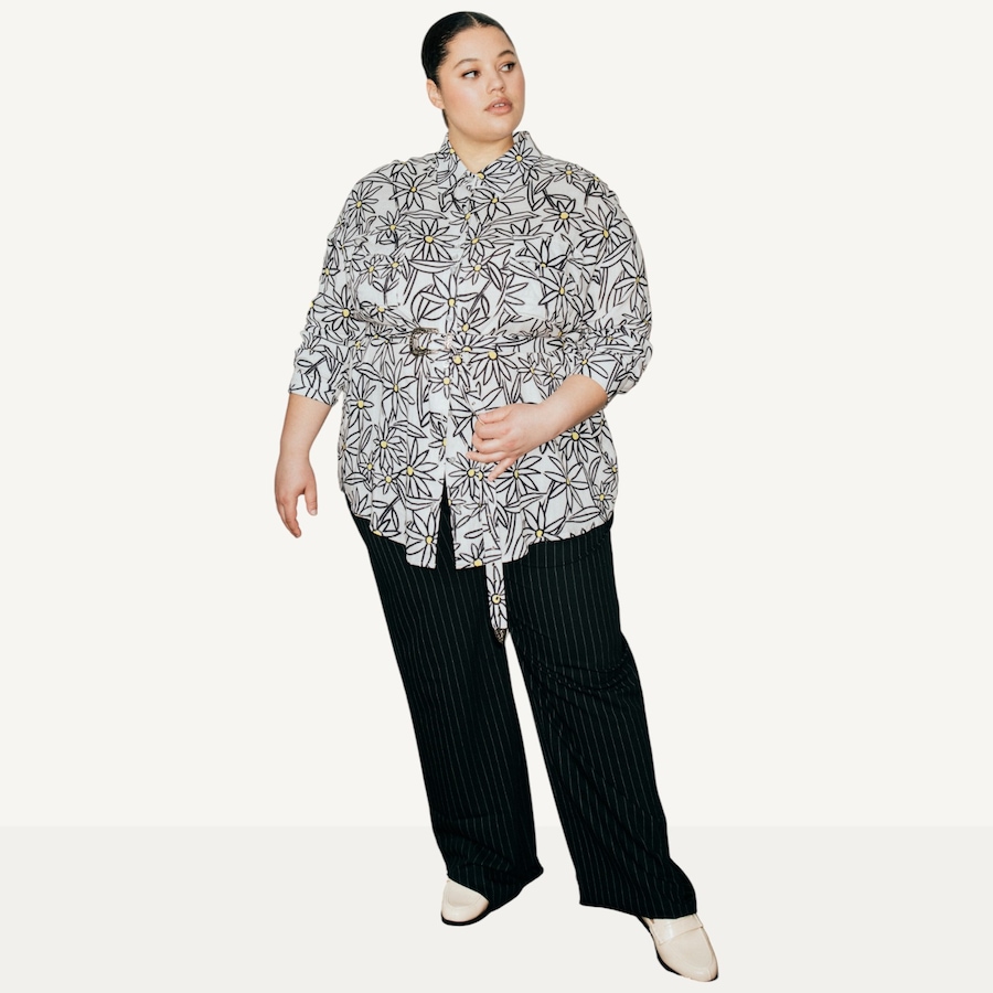 Image 100766_DAIPR.jpg, Product 100-766 / Price $99.33, Hilary MacMillan Belted Boyfriend Blouse from Hilary MacMillan on TSC.ca's Fashion department