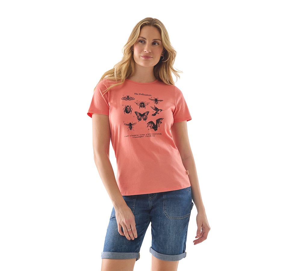Image 100772_CRAPP.jpg, Product 100-772 / Price $39.88, Martha Stewart Short Sleeve Graphic T-Shirt from Martha Stewart on TSC.ca's Fashion department