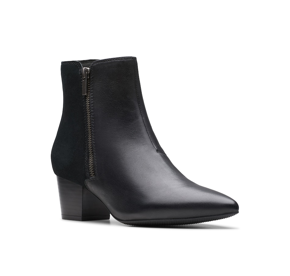 Image 100782_BLK.jpg, Product 100-782 / Price $49.33, Clarks Ellanie Vibe Ankle Boot from Clarks Footwear on TSC.ca's Shoes department