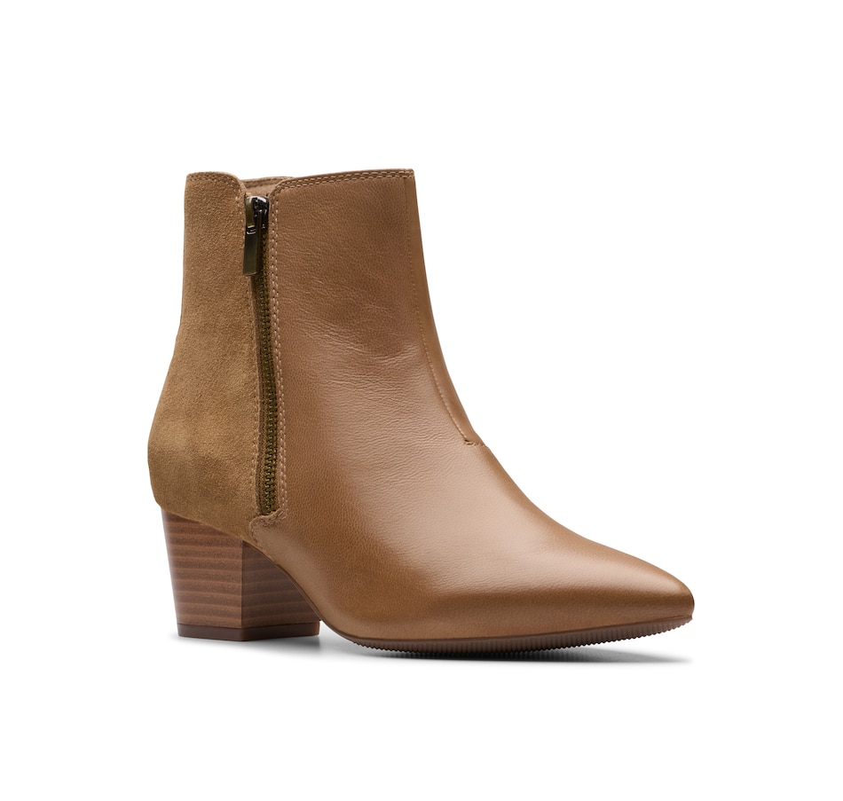 Image 100782_TPE.jpg, Product 100-782 / Price $49.33, Clarks Ellanie Vibe Ankle Boot from Clarks Footwear on TSC.ca's Shoes department