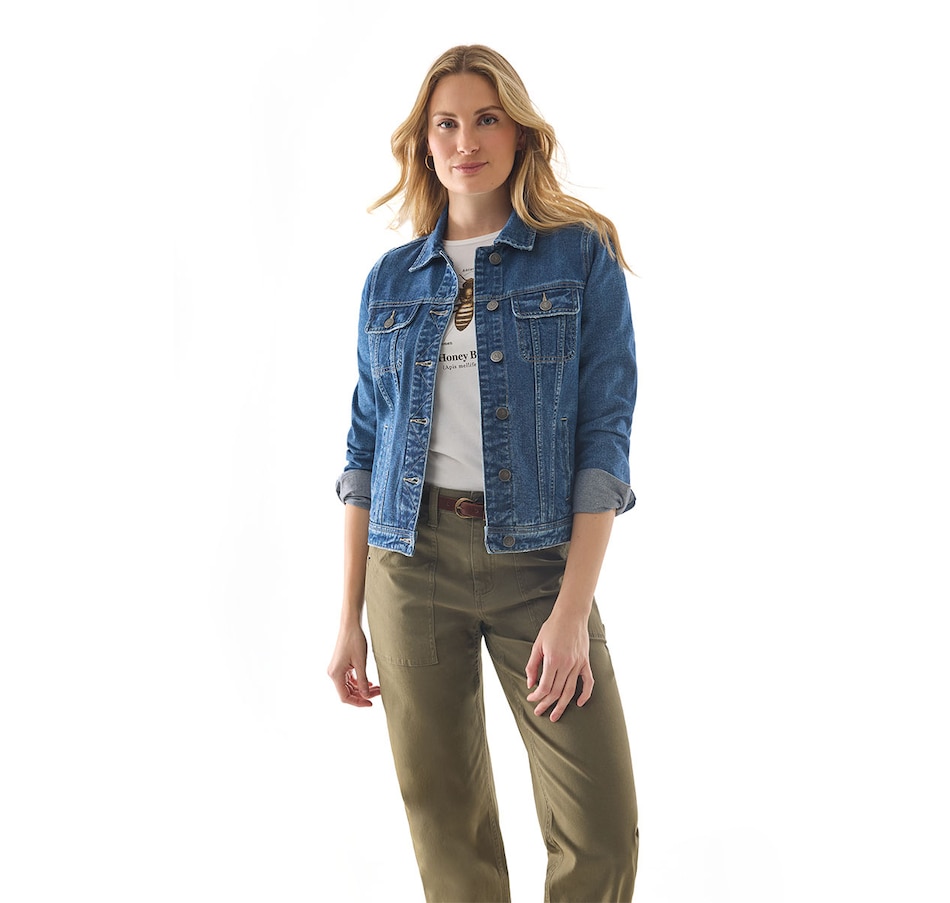 Image 100786_VTGWH.jpg, Product 100-786 / Price $119.99, Martha Stewart Vintage Denim Jacket from Martha Stewart on TSC.ca's Fashion department