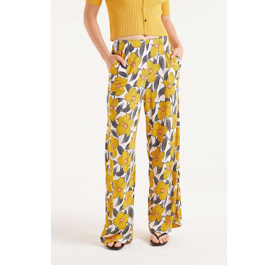 Image 100854_YLP.jpg, Product 100-854 / Price $39.88, Compañía Fantástica Narcisco Printed Trouser from Compania Fantastica on TSC.ca's Fashion department