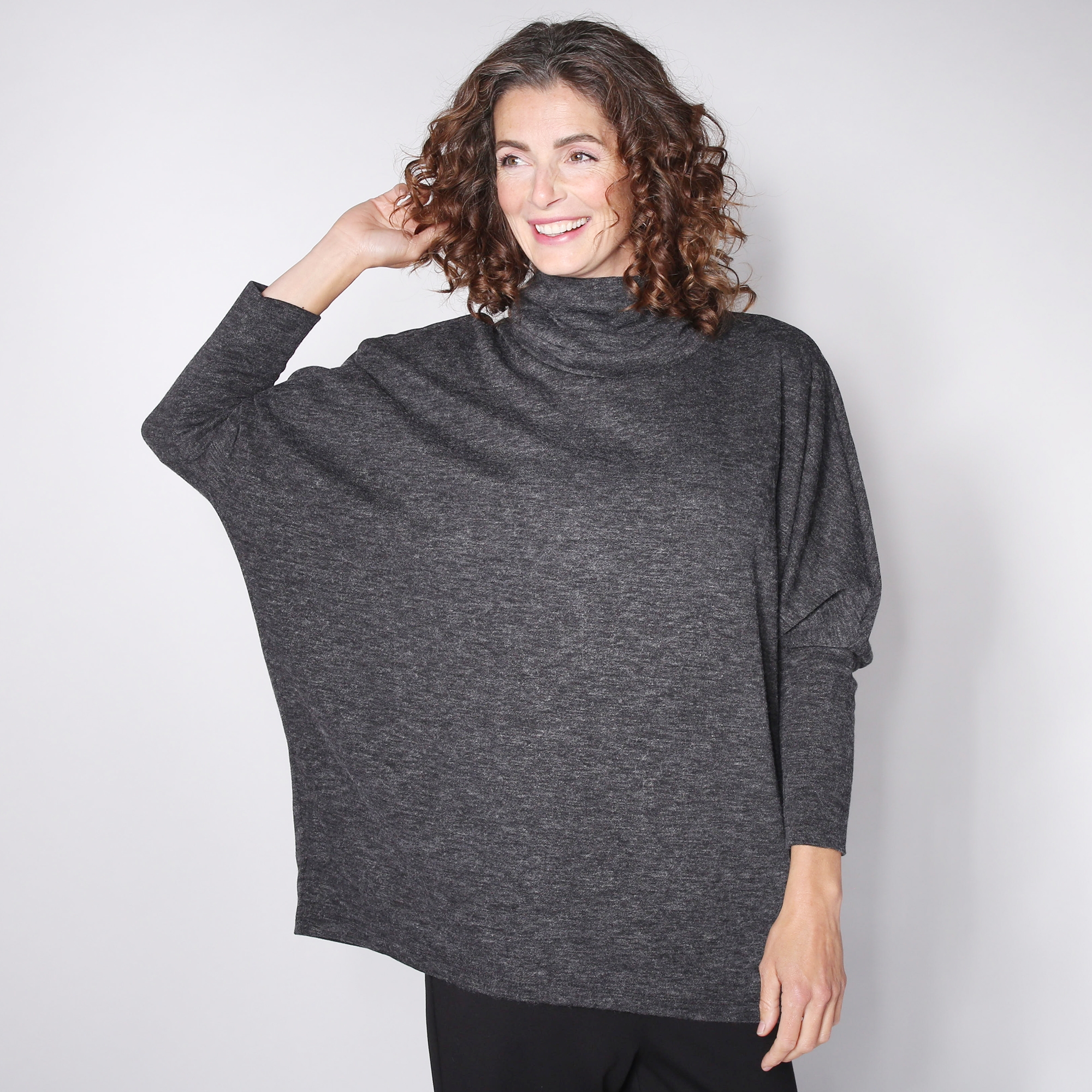 スマートshops Mr. Max Sweater Knit Oversize Cowl Neck Top - TSC.ca