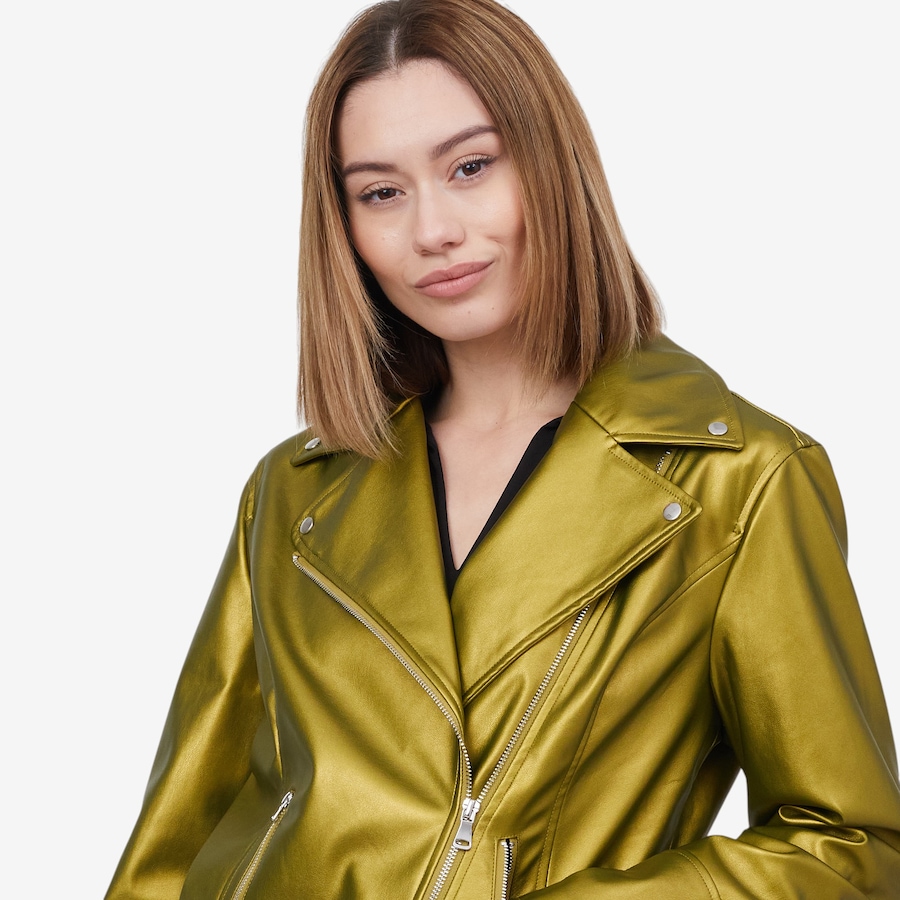 Image 100898_ALTMORE3.jpg, Product 100-898 / Price $69.33, by Stacy London Faux Leather Moto Jacket from by Stacy London on TSC.ca's Fashion department