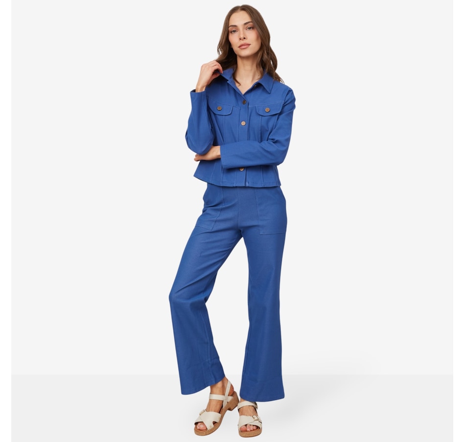 Image 100909_ALTMORE1.jpg, Product 100-909 / Price $59.88, Kim & Co. Deluxe Denim Short Jacket from Kim & Co. on TSC.ca's Fashion department