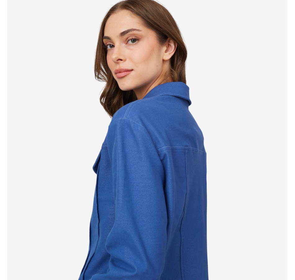 Image 100909_ALTMORE3.jpg, Product 100-909 / Price $59.88, Kim & Co. Deluxe Denim Short Jacket from Kim & Co. on TSC.ca's Fashion department