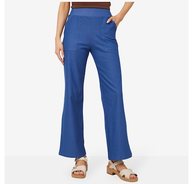 Product 100-911 / Price $64.99 , Kim & Co. Deluxe Denim Wide Leg Pant
