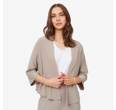Kim & Co. Deluxe Brazil Knit 3/4 Sleeve Bolero