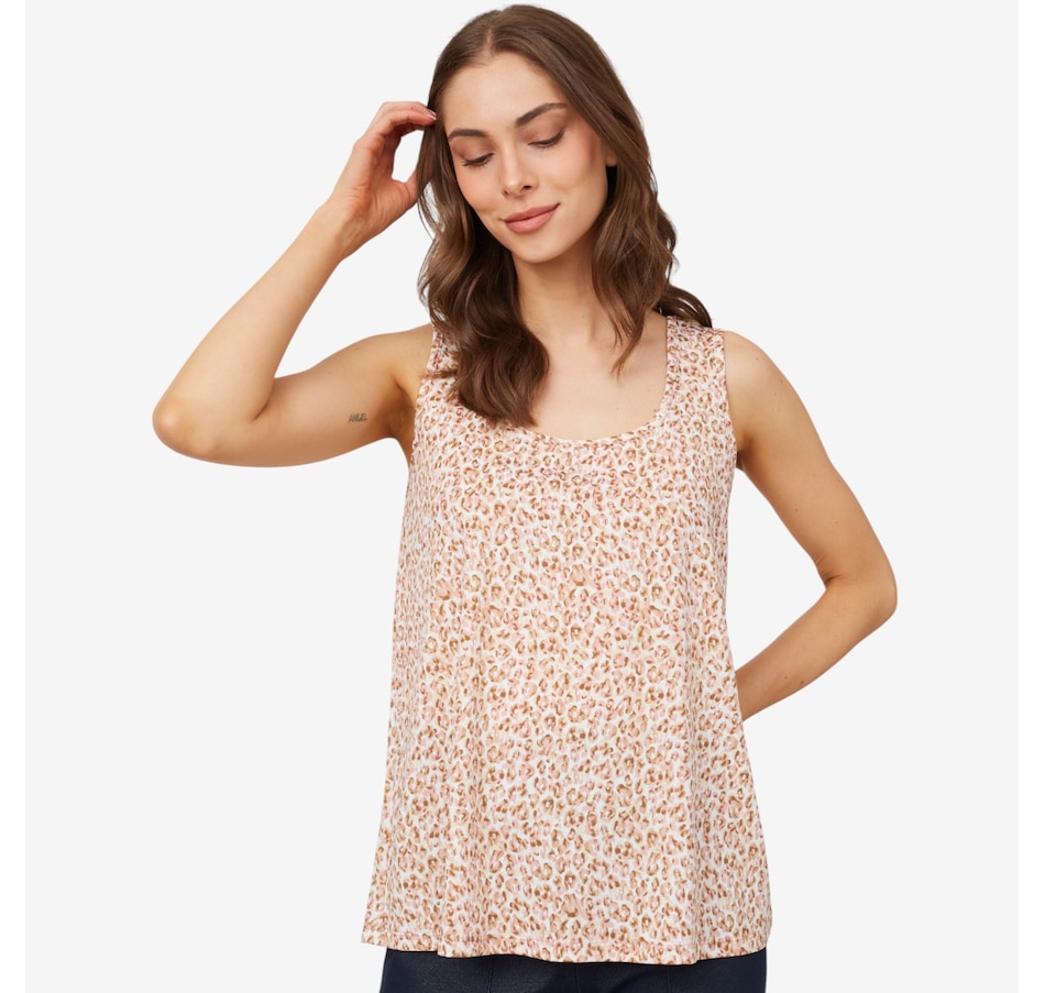 Kim & Co. Deluxe Brazil Knit Sleeveless Top