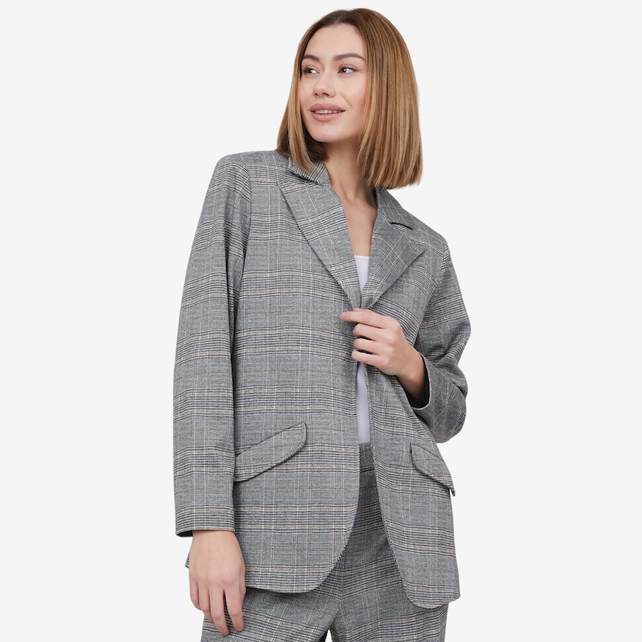 Image 100930_PLD.jpg, Product 100-930 / Price $49.33, by Stacy London Knit Lurex Blazer from by Stacy London on TSC.ca's Fashion department
