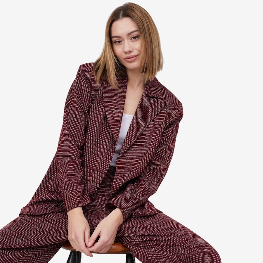Image 100930_WIN.jpg, Product 100-930 / Price $49.33, by Stacy London Knit Lurex Blazer from by Stacy London on TSC.ca's Fashion department