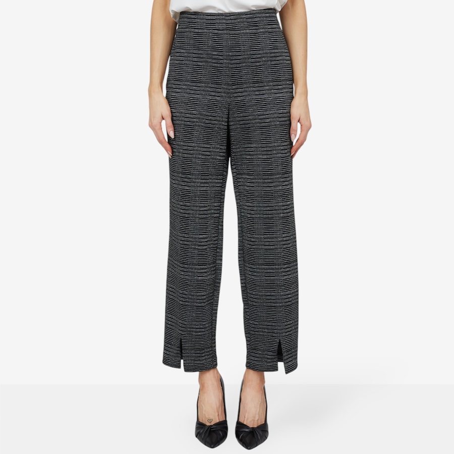 Image 100931_BLK.jpg, Product 100-931 / Price $39.33, by Stacy London Knit Lurex Pant from by Stacy London on TSC.ca's Fashion department