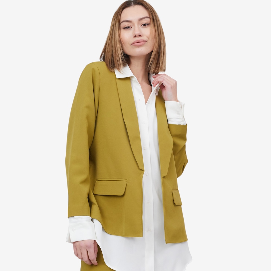 Image 100932_ALTMORE2.jpg, Product 100-932 / Price $89.88, by Stacy London Crepe Jacket with Attached Shirt  from by Stacy London on TSC.ca's Fashion department
