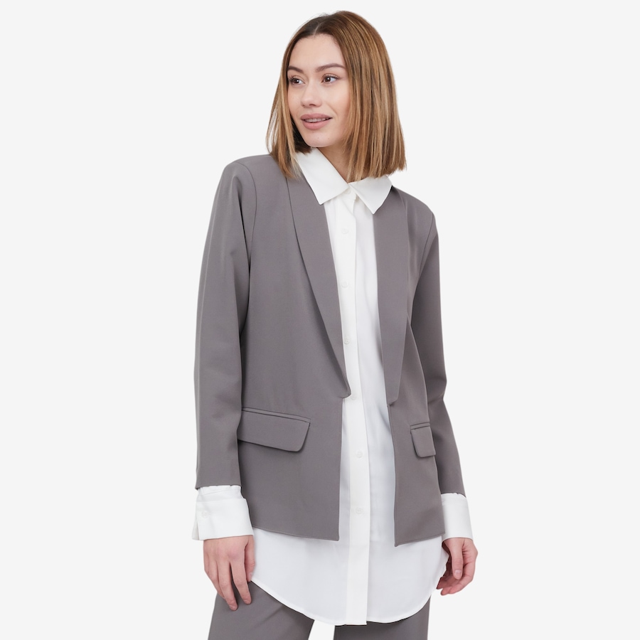 Image 100932_ST.jpg, Product 100-932 / Price $89.88, by Stacy London Crepe Jacket with Attached Shirt  from by Stacy London on TSC.ca's Fashion department