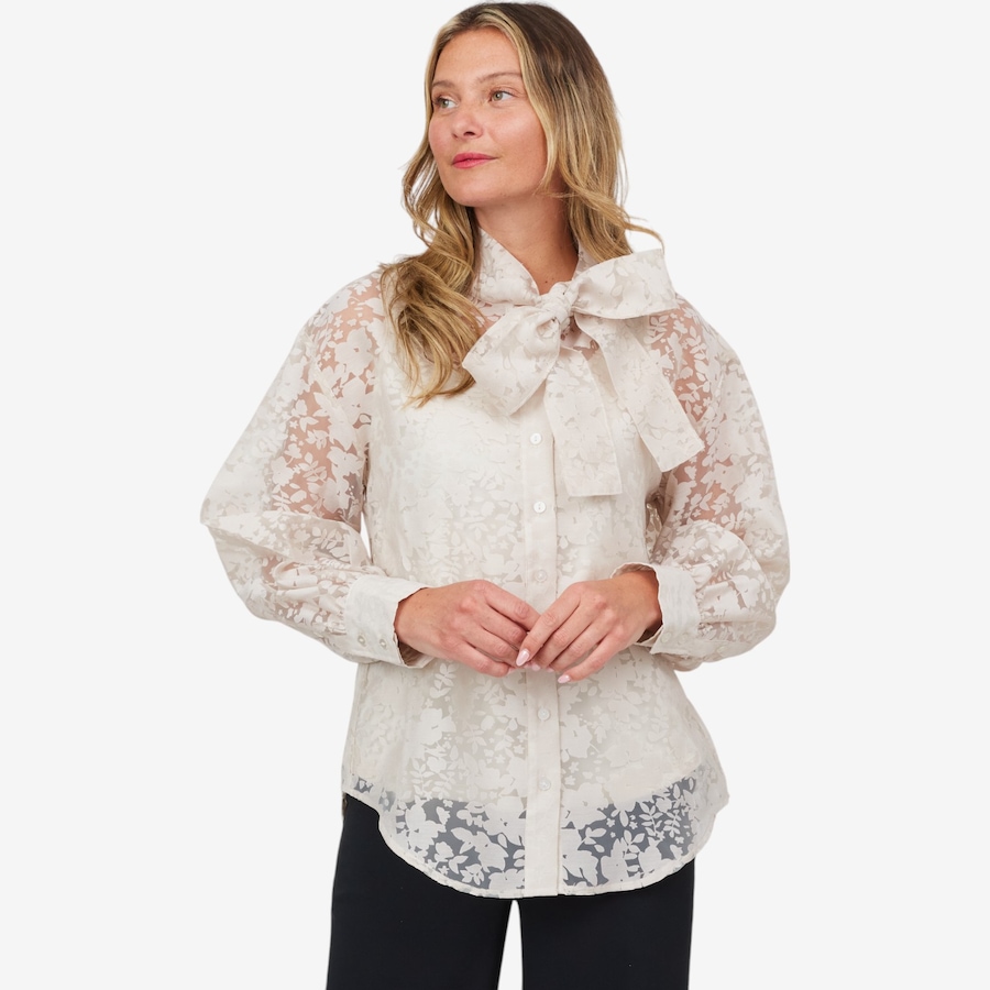 Image 100934_OYS.jpg, Product 100-934 / Price $39.33, by Stacy London Organza Tie Blouse with Cami from by Stacy London on TSC.ca's Fashion department