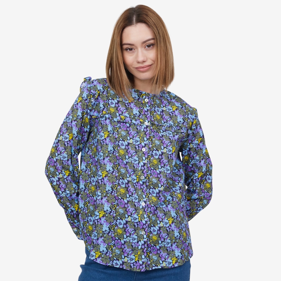Image 100949_ALTMORE2.jpg, Product 100-949 / Price $29.33, by Stacy London Printed Voile Blouse from by Stacy London on TSC.ca's Fashion department