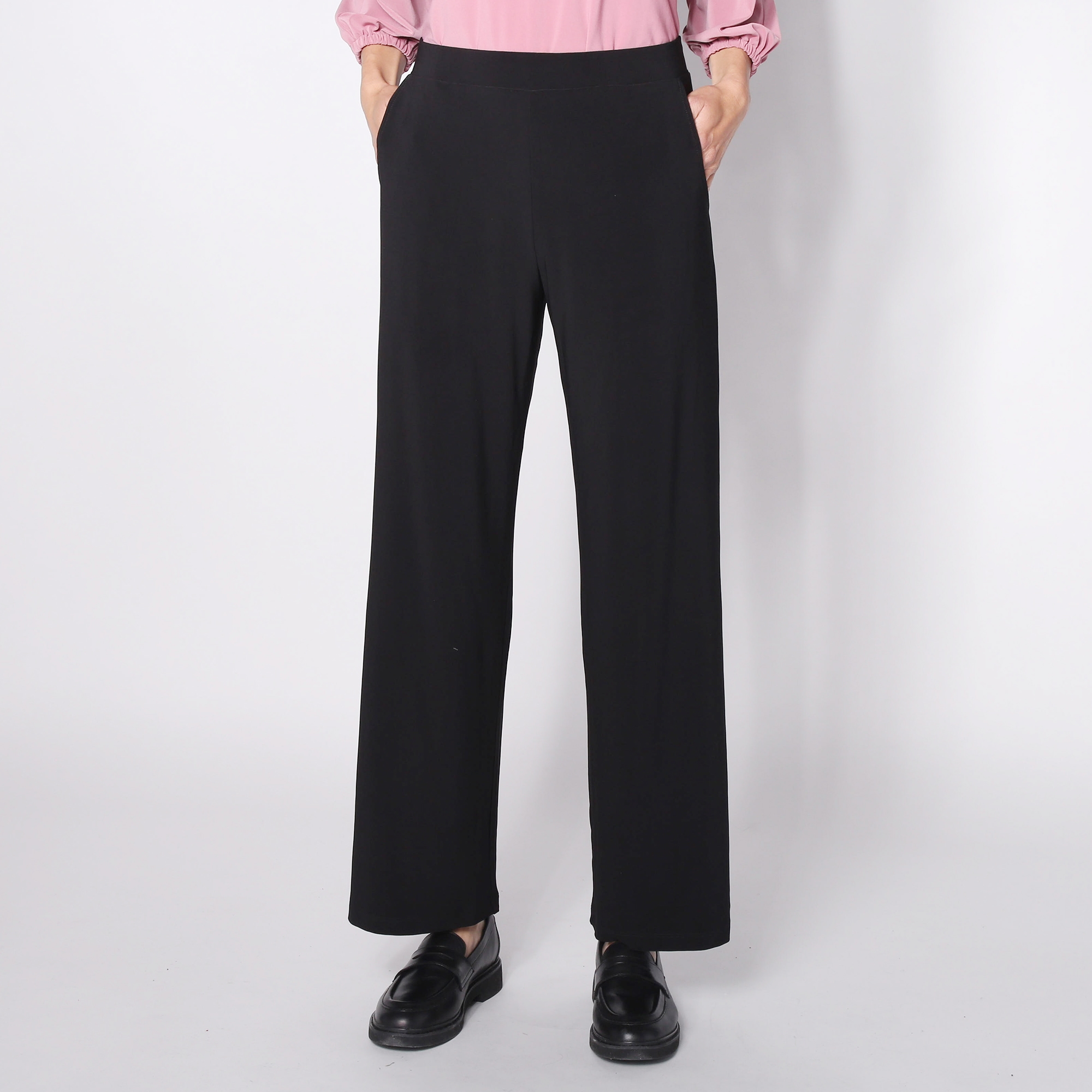 Mr. Max Brazil Knit Perfect Wide Leg Pant with Pockets - TSC.ca
