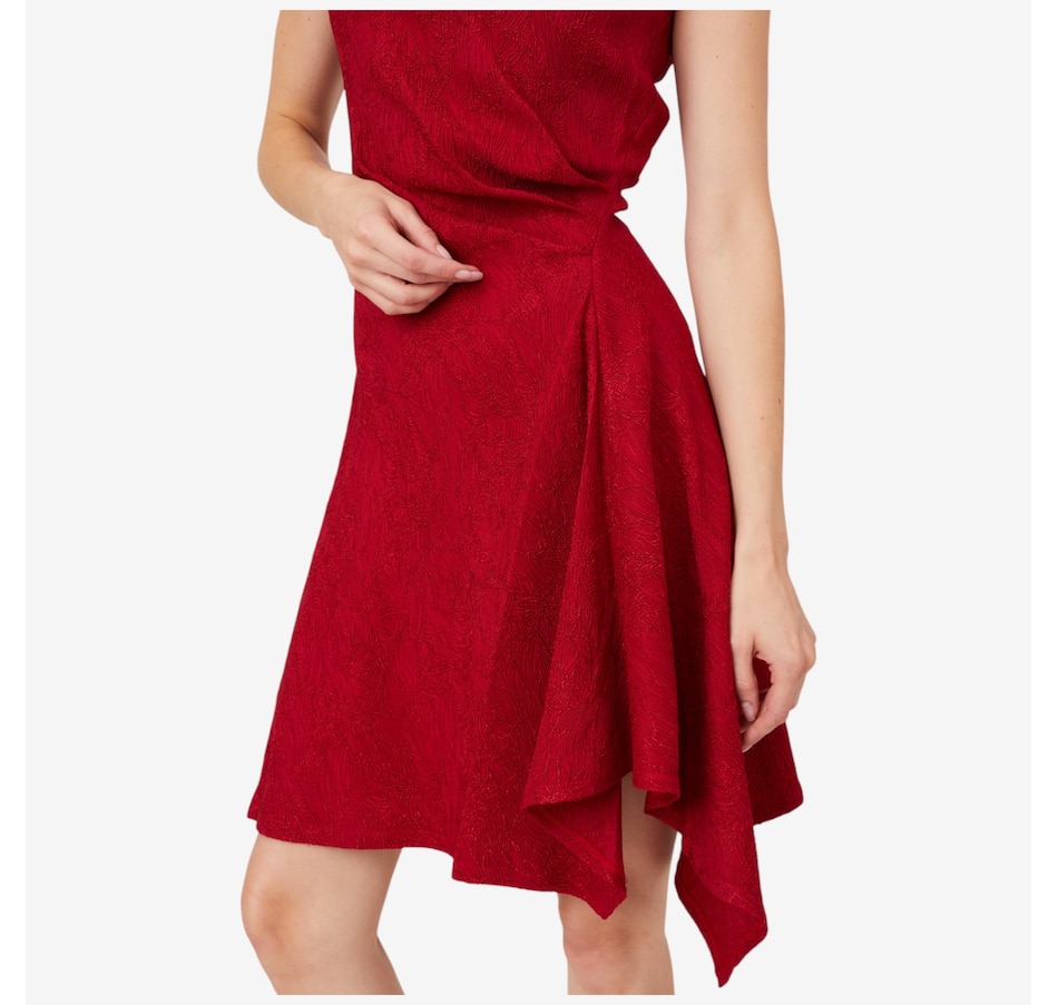 Image 101027_ALTMORE1.jpg, Product 101-027 / Price $169.88, N Natori Botanical Textured Sleeveless Side Draped Dress from N Natori on TSC.ca's Fashion department