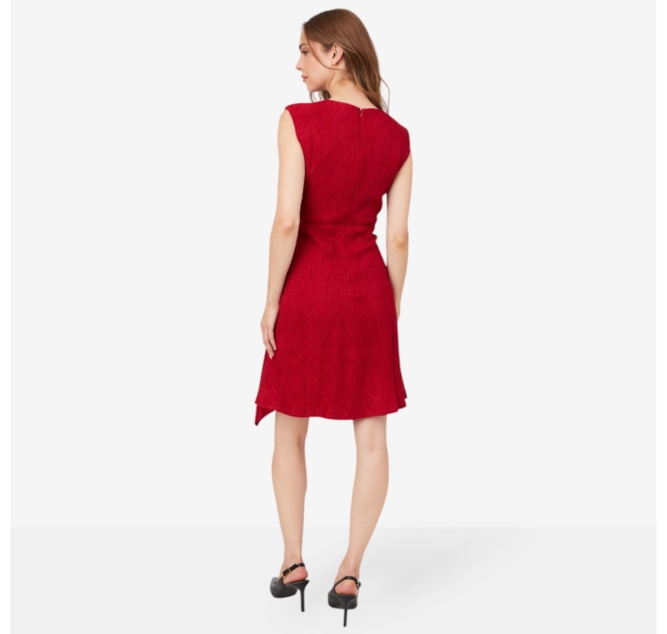 Image 101027_ALTMORE3.jpg, Product 101-027 / Price $169.88, N Natori Botanical Textured Sleeveless Side Draped Dress from N Natori on TSC.ca's Fashion department