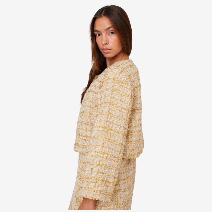 Image 101028_ALTMORE2.jpg, Product 101-028 / Price $69.33, N Natori Sparkle Tweed Cropped Jacket from N Natori on TSC.ca's Fashion department