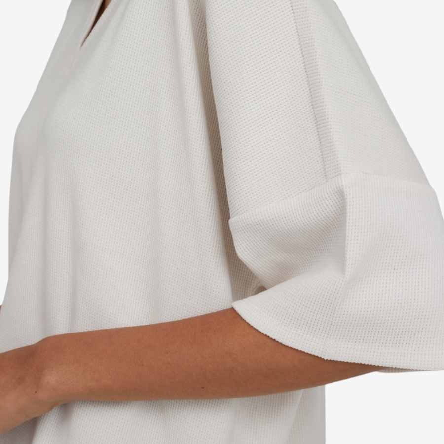 Image 101030_ALTMORE8.jpg, Product 101-030 / Price $74.00, N Natori Tranquility Waffle V-Neck Top from N Natori on TSC.ca's Fashion department