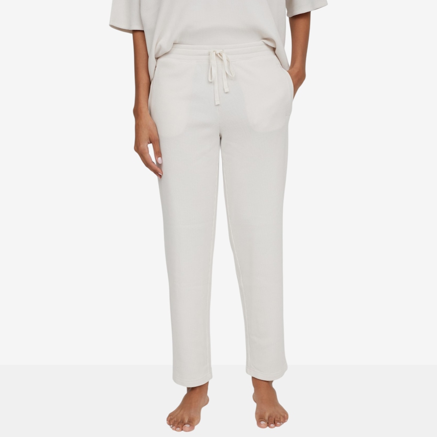 Image 101031_WHOP.jpg, Product 101-031 / Price $74.00, N Natori Tranquility Waffle Tapered Pant from N Natori on TSC.ca's Fashion department