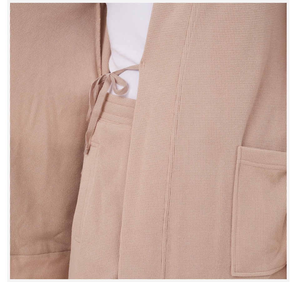 Image 101032_ALTMORE2.jpg, Product 101-032 / Price $100.00, N Natori Tranquility Waffle Robe from N Natori on TSC.ca's Fashion department