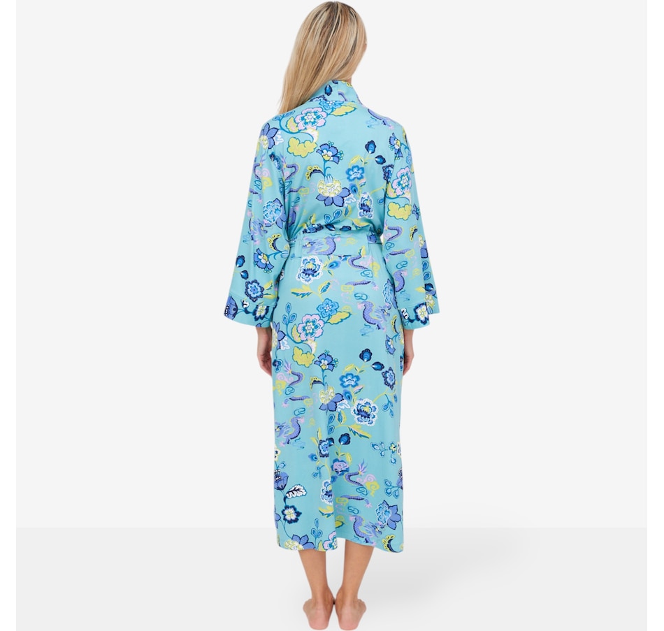 Image 101036_ALTMORE2.jpg, Product 101-036 / Price $69.88, N Natori Fleur Dragon Cozy Knit Robe from N Natori on TSC.ca's Fashion department