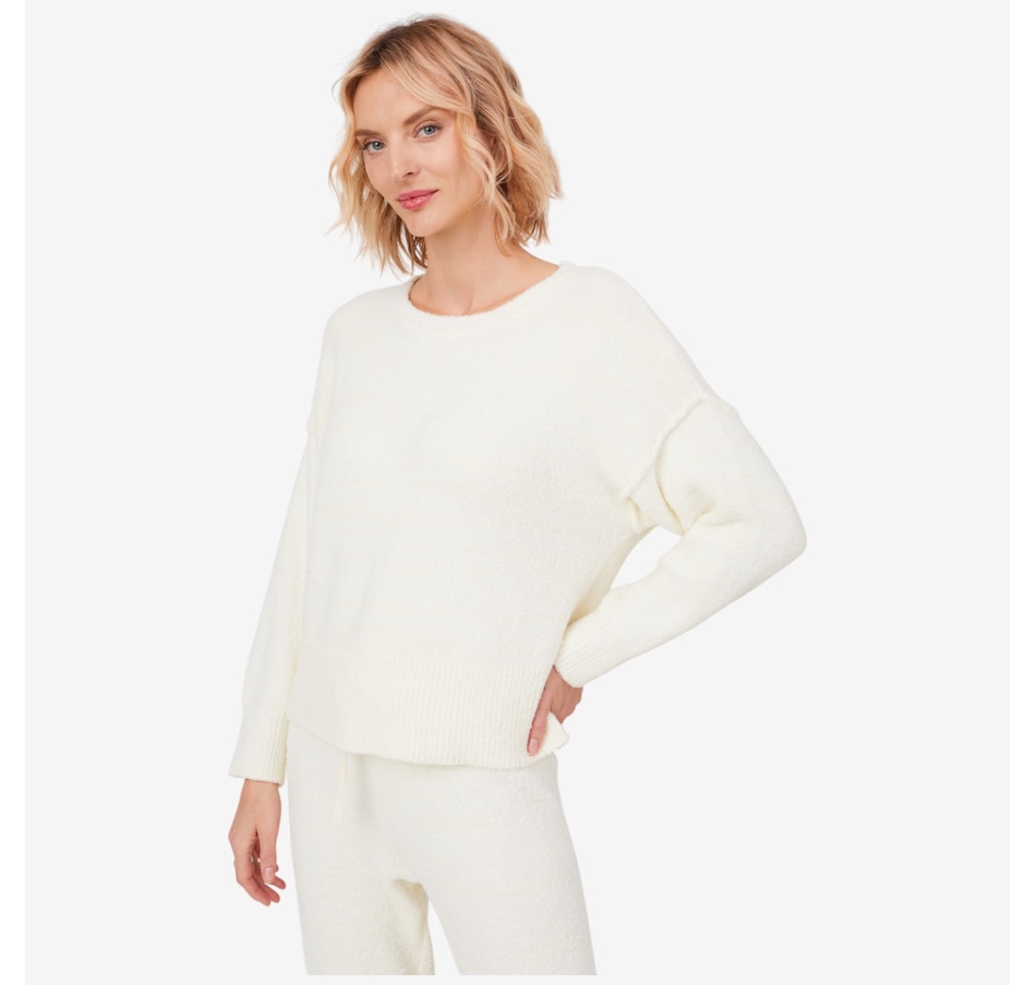 Image 101048_HEAEU.jpg, Product 101-048 / Price $108.00, N Natori Luna Sweater Knit Pullover from N Natori on TSC.ca's Fashion department