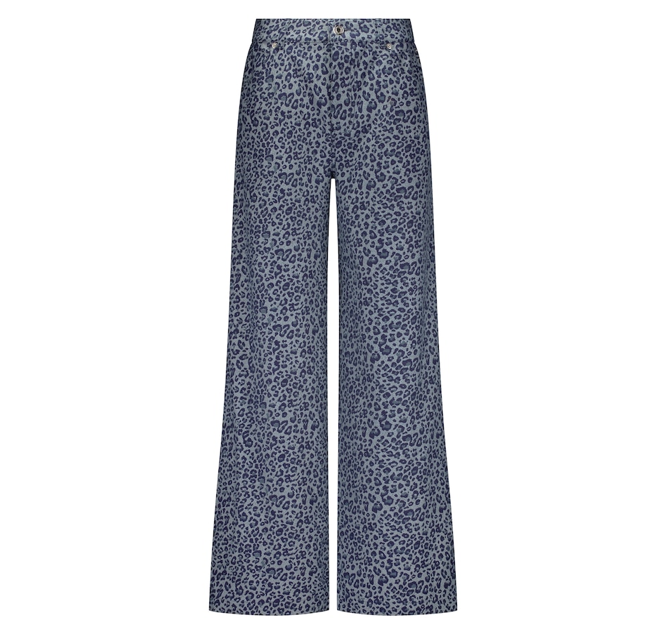 Image 101065_ALTMORE1.jpg, Product 101-065 / Price $99.88, Tramontana Leopard Denim Trouser from Tramontana on TSC.ca's Fashion department