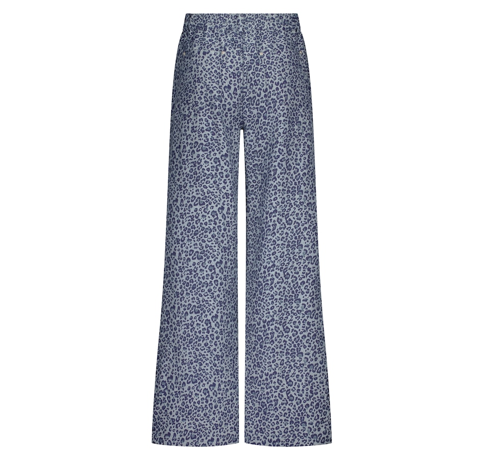 Image 101065_ALTMORE2.jpg, Product 101-065 / Price $99.88, Tramontana Leopard Denim Trouser from Tramontana on TSC.ca's Fashion department