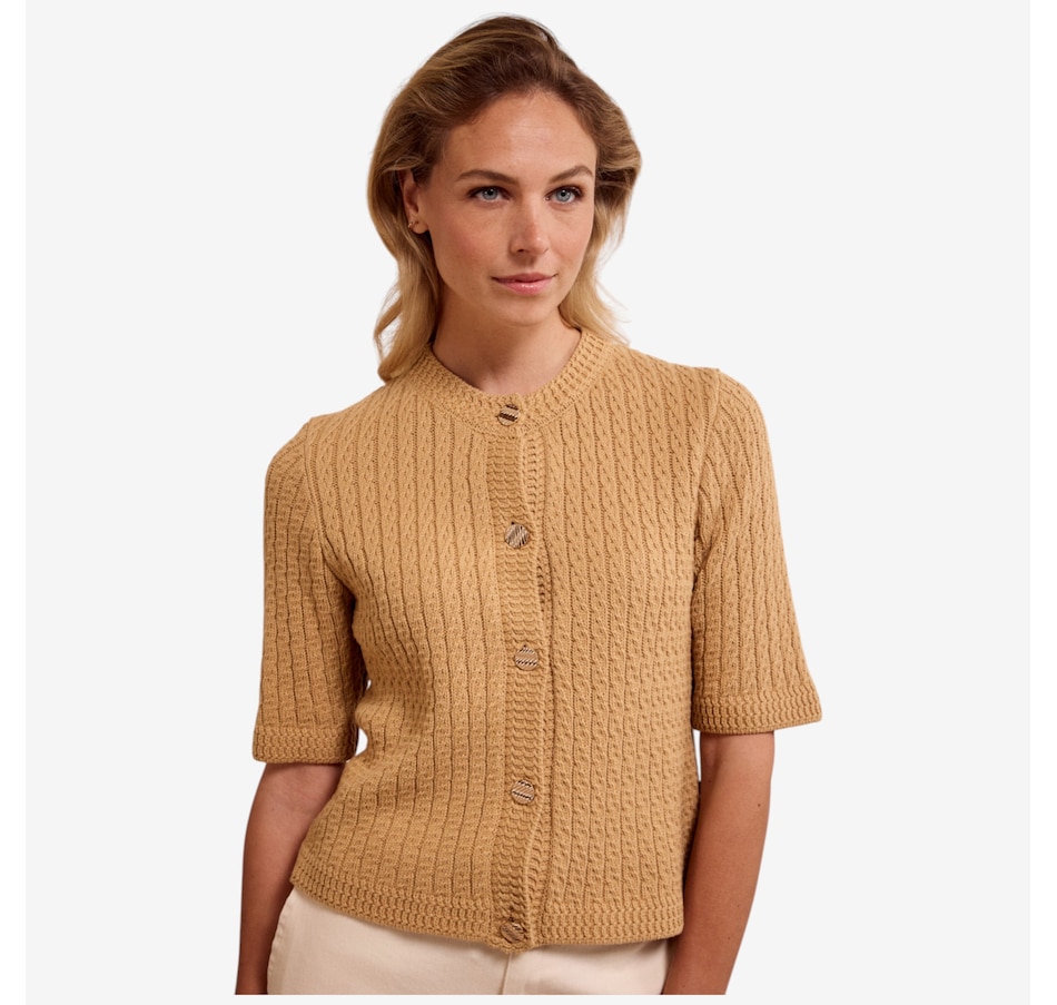 Image 101072_CML.jpg, Product 101-072 / Price $74.88, Tramontana Cable Stitch Cardigan from Tramontana on TSC.ca's Fashion department