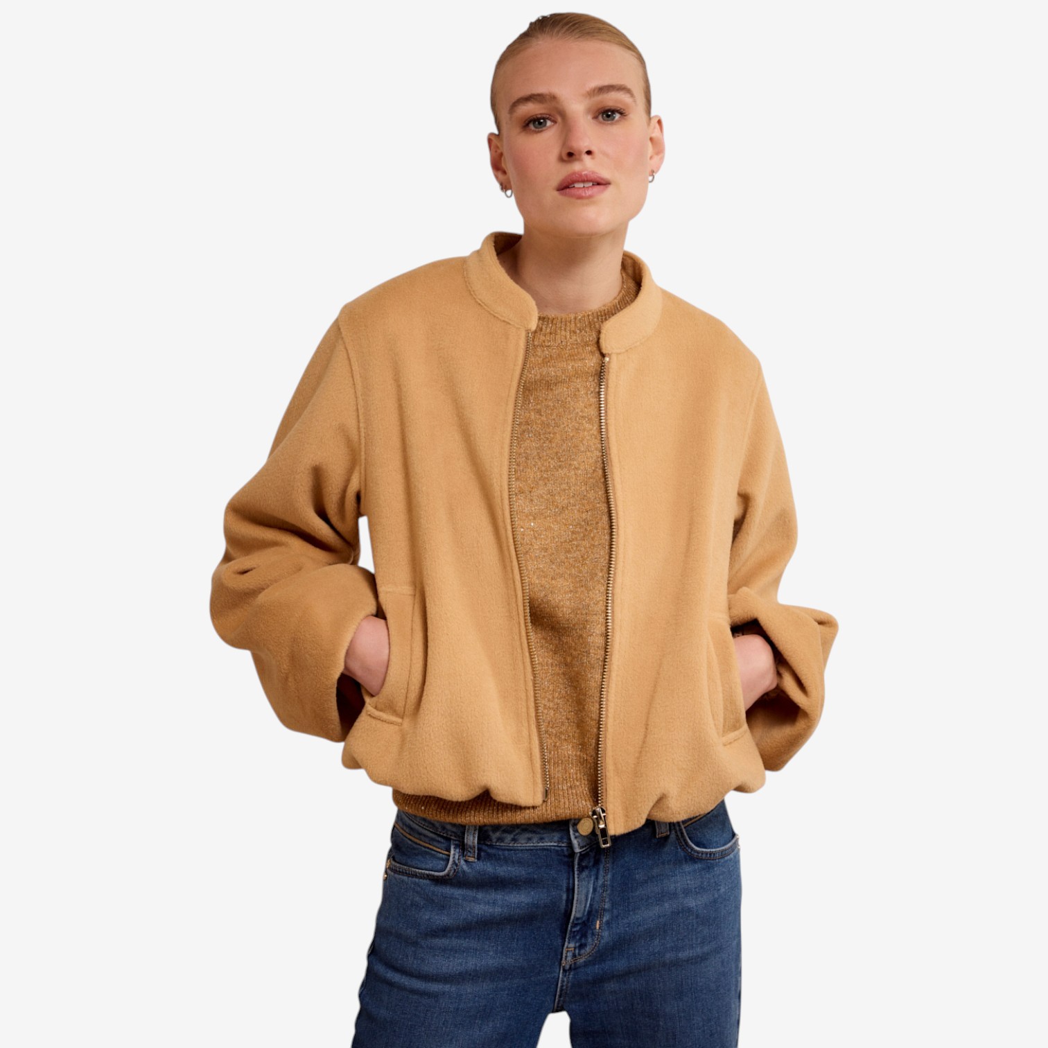 Tramontana Balloon Shaped Bomber Jacket - TSC.ca