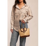 Katherine Karambelas Antigone Rattan Mini Backpack
