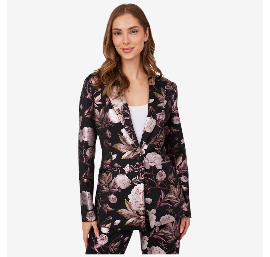 Image 101134_BKF.jpg, Product 101-134 / Price $79.88, C. Wonder Foil Printed Scuba Blazer from C. Wonder on TSC.ca's Fashion department