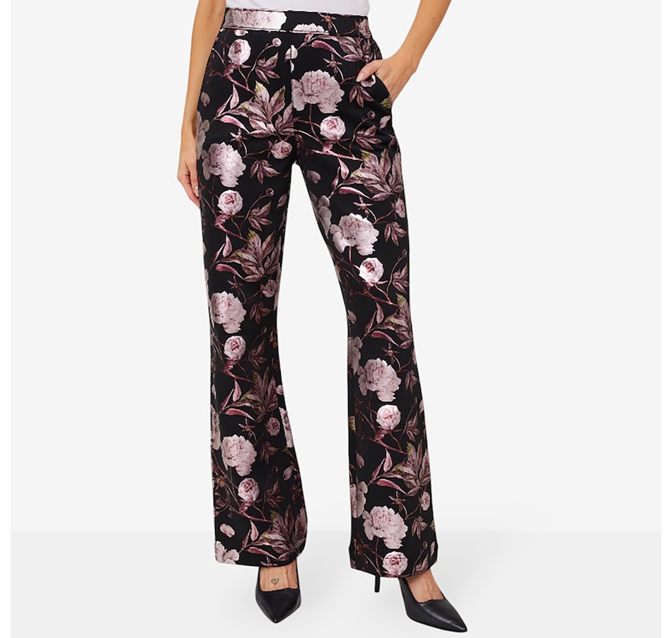 Image 101135_BKF.jpg, Product 101-135 / Price $89.99, C. Wonder Foil Printed Scuba Pant from C. Wonder by Christian Siriano on TSC.ca's Fashion department