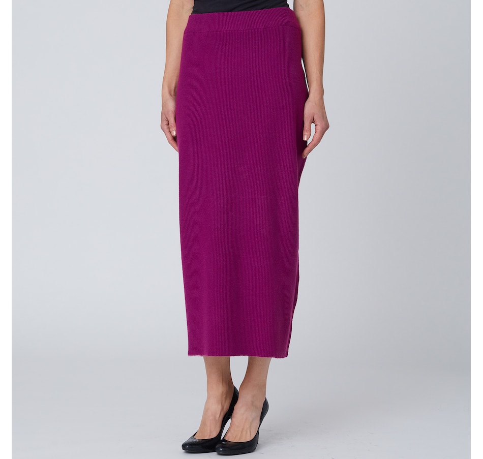 Image 101219_SGA.jpg, Product 101-219 / Price $42.33, Brian Bailey Rib Knit Skirt from Brian Bailey on TSC.ca's Fashion department
