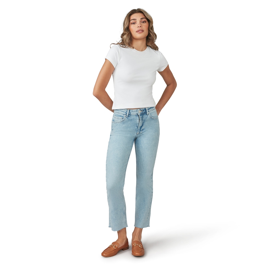 Image 101237_CYBL.jpg, Product 101-237 / Price $49.33, Lola Denim Denver High Rise Straight Ankle Jean from Lola Denim on TSC.ca's Fashion department