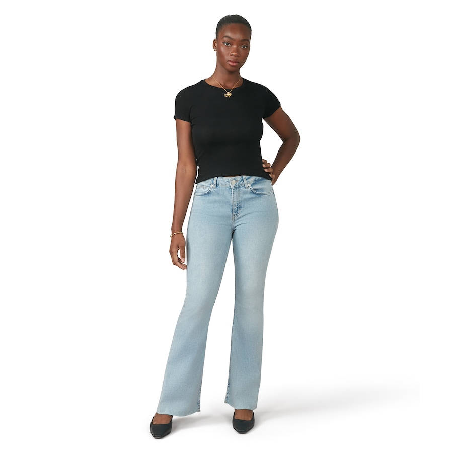 Image 101241_ALTMORE1.jpg, Product 101-241 / Price $39.33, Lola Denim Alice High Rise Flare Jean from Lola Denim on TSC.ca's Fashion department