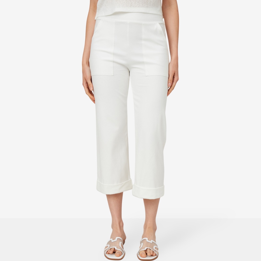 Image 101289_OWH.jpg, Product 101-289 / Price $24.33, Kim & Co. Deluxe Denim Knit Starlet Cuffed Cropped Pant from Kim & Co. on TSC.ca's Fashion department