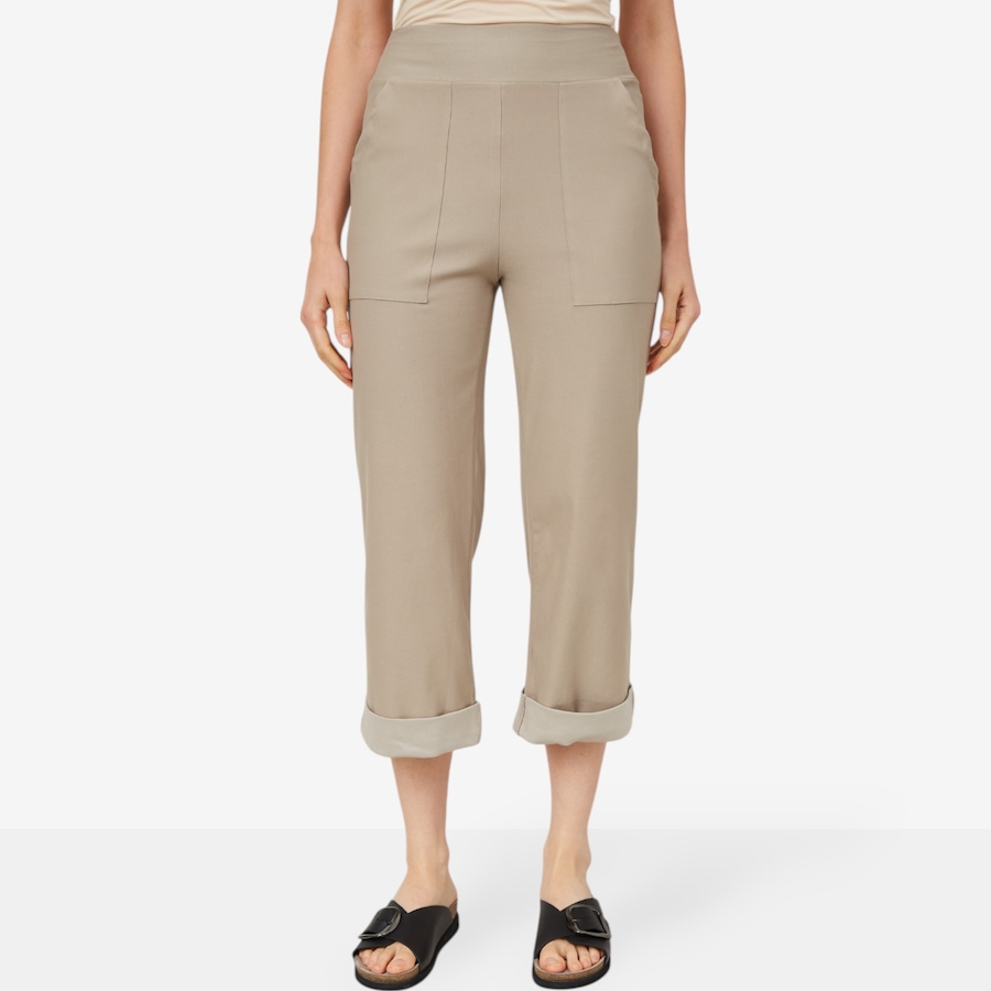 Image 101289_STN.jpg, Product 101-289 / Price $24.33, Kim & Co. Deluxe Denim Knit Starlet Cuffed Cropped Pant from Kim & Co. on TSC.ca's Fashion department