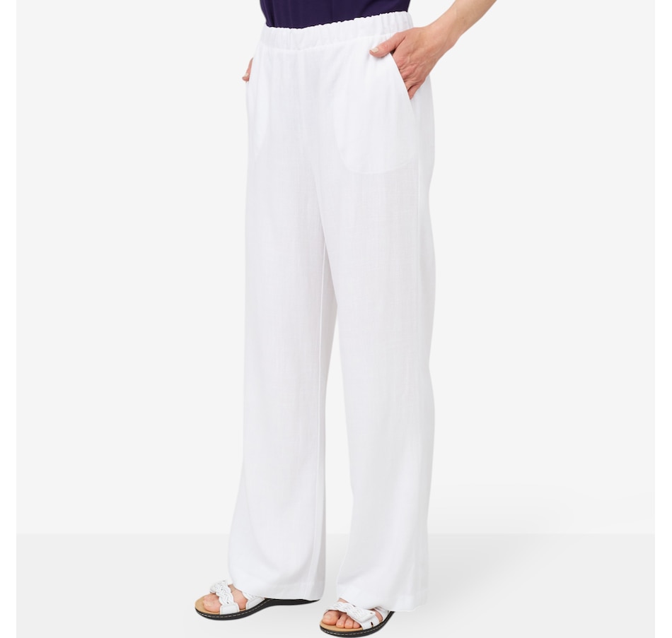 Image 101305_ALTMORE1.jpg, Product 101-305 / Price $29.33, Mr. Max Magic Linen Wide Leg Pant from Mr. Max on TSC.ca's Fashion department