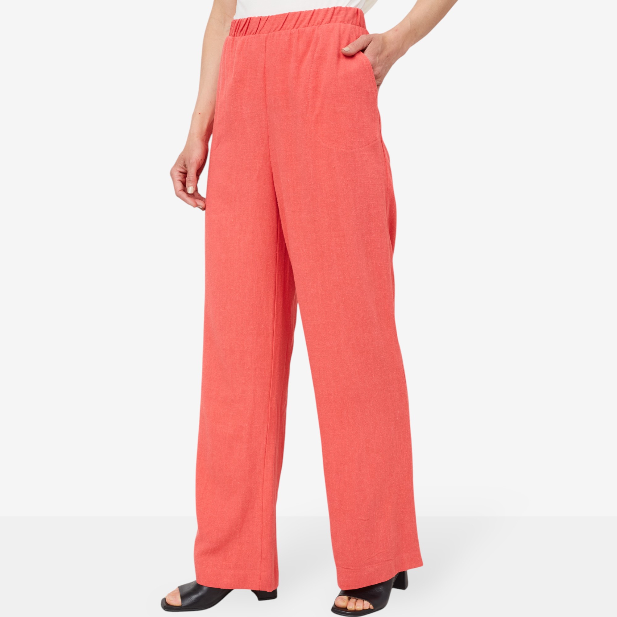 Mr. Max Magic Linen Wide Leg Pant - TSC.ca