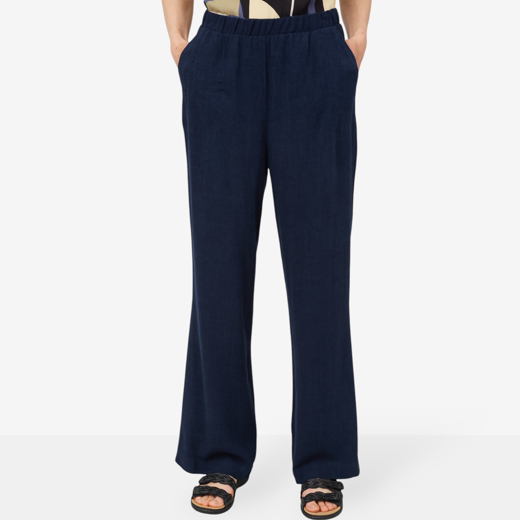 Mr. Max Magic Linen Wide Leg Pant - TSC.ca