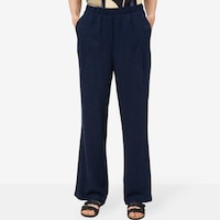 Mr. Max Magic Linen Wide Leg Pant