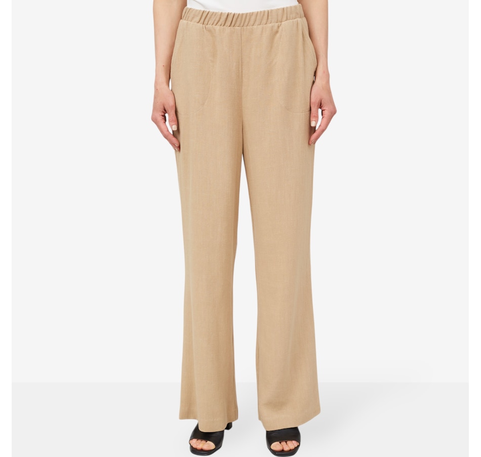 Image 101305_TN.jpg, Product 101-305 / Price $29.33, Mr. Max Magic Linen Wide Leg Pant from Mr. Max on TSC.ca's Fashion department