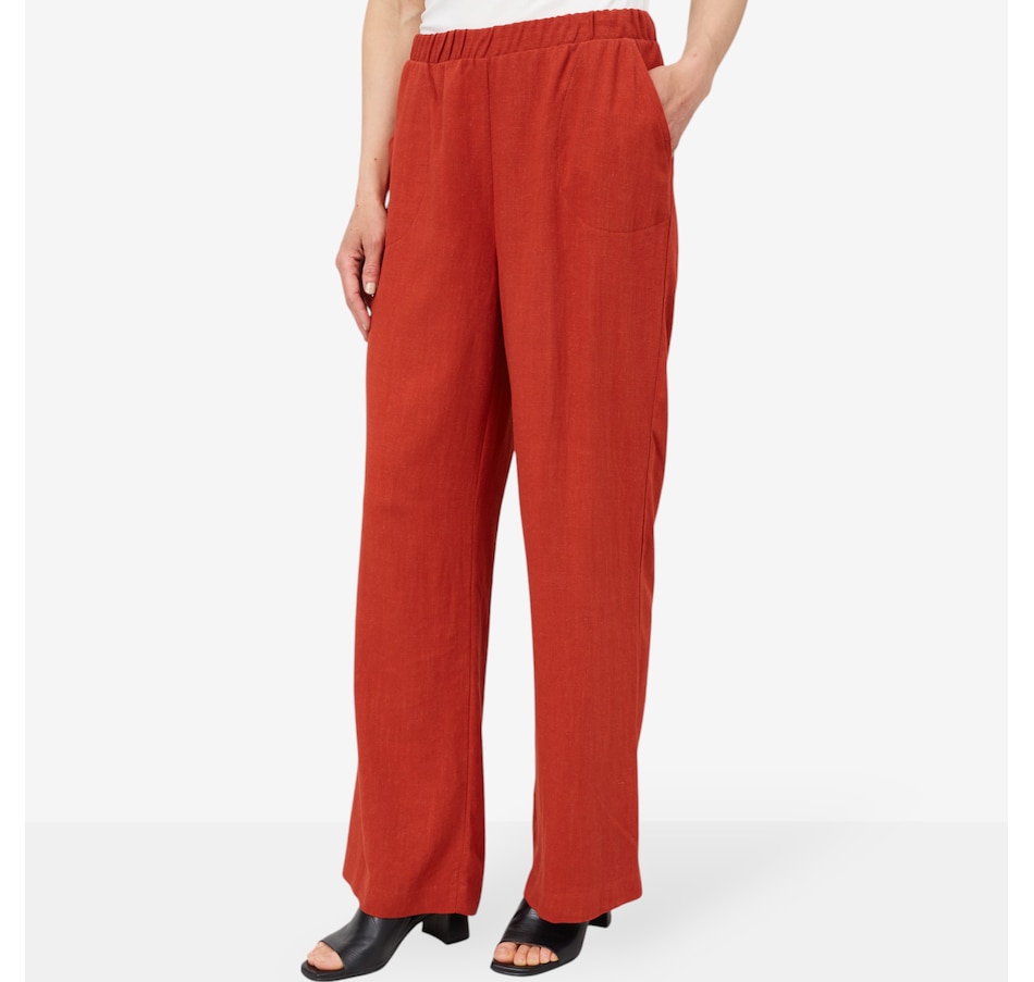 Image 101305_TRRC.jpg, Product 101-305 / Price $29.33, Mr. Max Magic Linen Wide Leg Pant from Mr. Max on TSC.ca's Fashion department