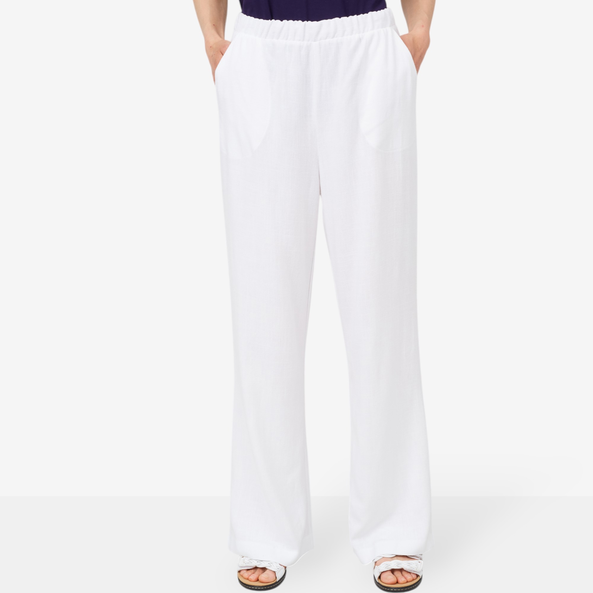 Mr. Max Magic Linen Wide Leg Pant - TSC.ca