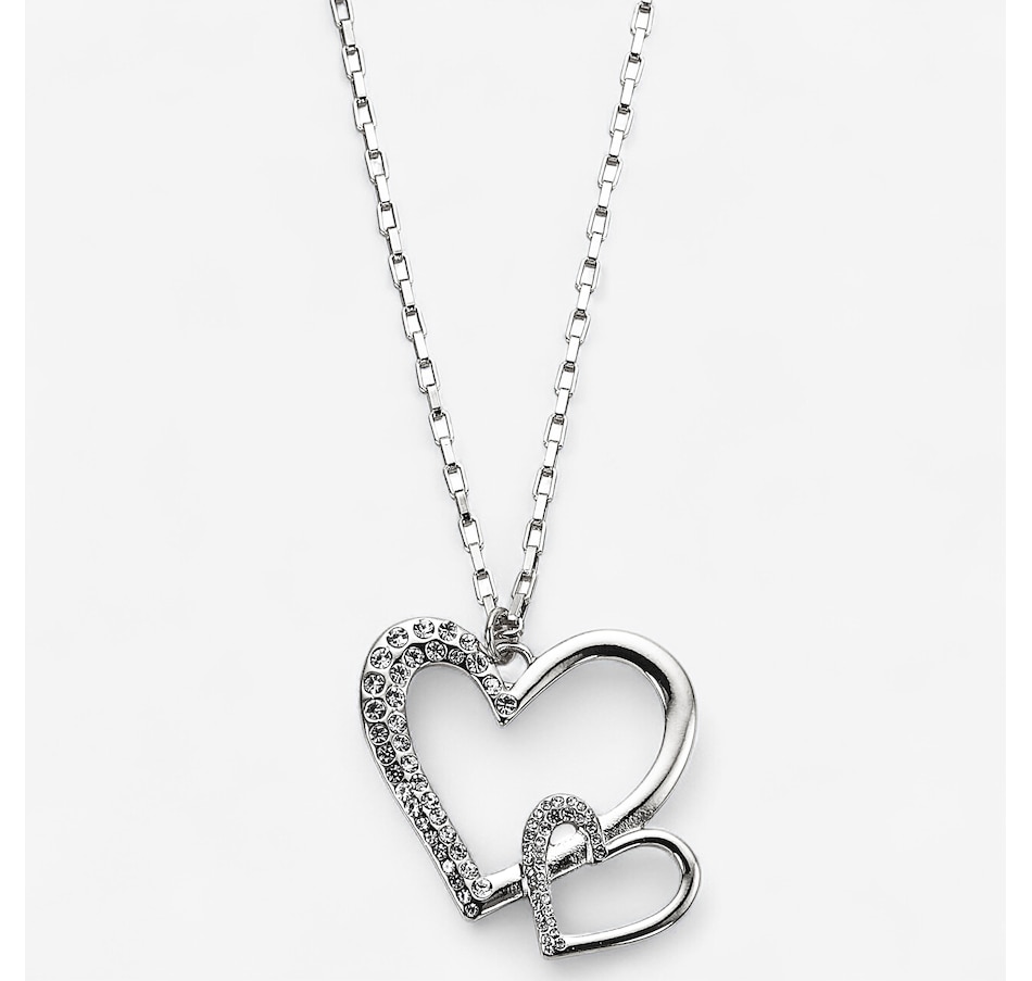 Image 101313_NICKL.jpg, Product 101-313 / Price $19.88, Mr. Max Double Heart Necklace from Mr. Max on TSC.ca's Jewellery department