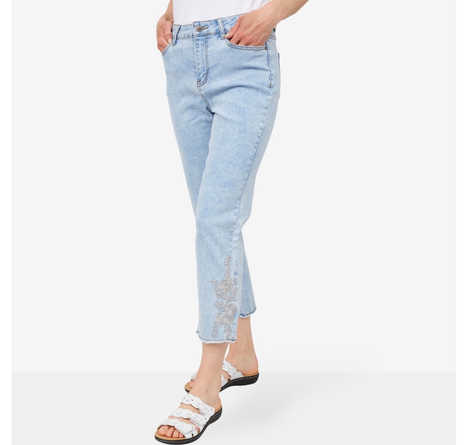 Image 101328_ALTMORE1.jpg, Product 101-328 / Price $34.33, Mr. Max Denim Crop Pant with Embellishment Detail from Mr. Max on TSC.ca's Fashion department